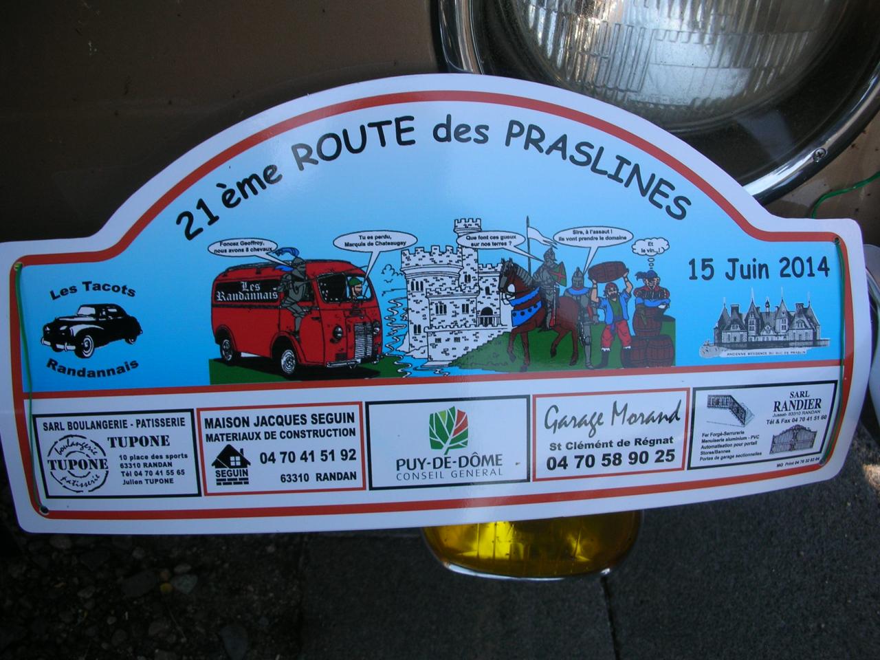 La route des Praslines 15 06 2014 (1)